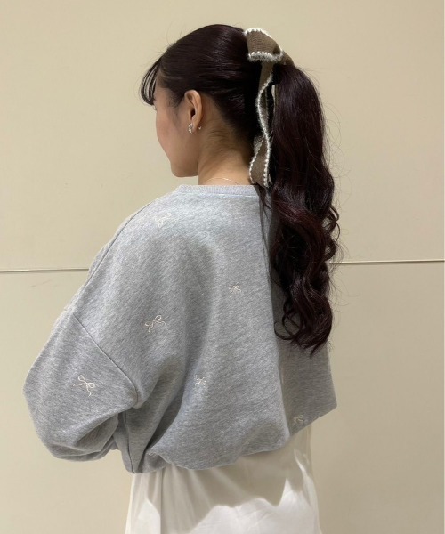 flower（ファッション） トレーナー スウェット チャーミング