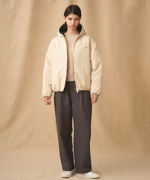 Mie　ダントン　ダウンジャケット　オフホワイト　Mサイズ Danton（ダントン） ダウンジャケット M オフホワイト レディース