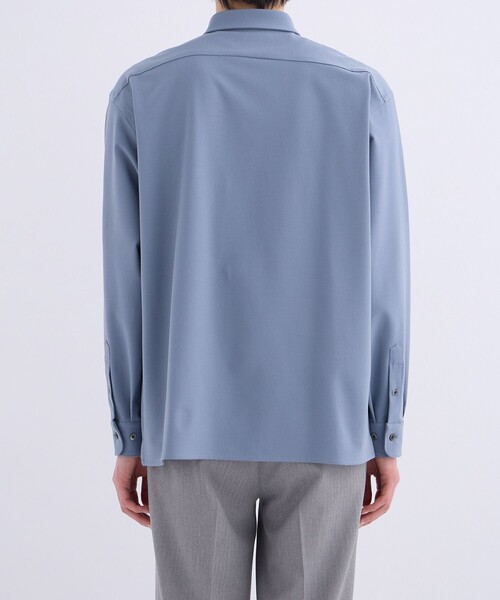 高級感★ユナイテッドトウキョウ　アウトラストロングスリーブシャツ　1.7万　S アウトラストロングスリーブシャツ(1 DARK GREY): : メンズ