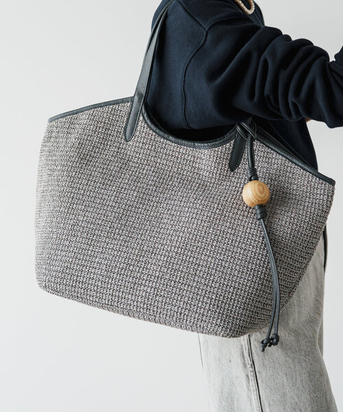 russet トートバッグ 「russet×BEARDSLEYコラボ第2弾」カゴ