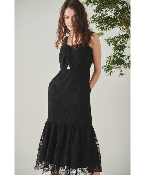 Estella.K ワンピース Capri Dreams Lace Dress フロントクロス