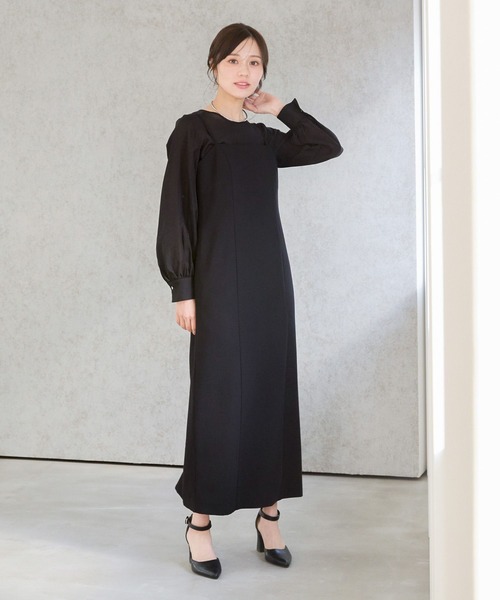 新品タグ付き　ワンピース　ブラウス　セットアップ Andemiu ワンピース 「セットアップ対応/コーデ完成」2Pブラウス
