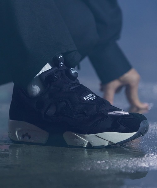 Reebok 「Reebok」 ローカットスニーカー 24cm ブラック メンズ  