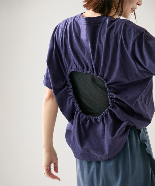 INSCRIRE tシャツ アンスクリア Back Circle Tee I25SSBC98