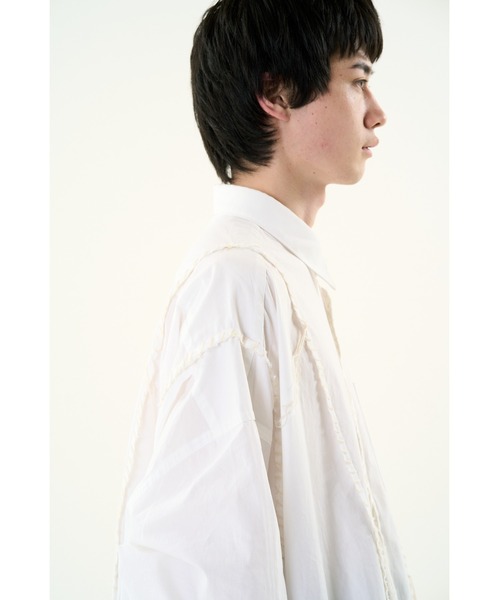DISCOVERED（ディスカバード） シャツ DOCKING WIDE LOOPING SHIRTS