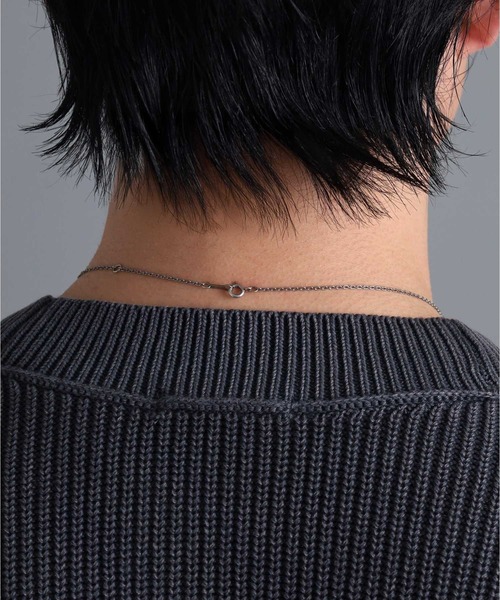 ネックレス 「生産終了モデル」“for Gift”ブラックタグネックレス/シルバー925「LION HEART / ライオンハート」の画像