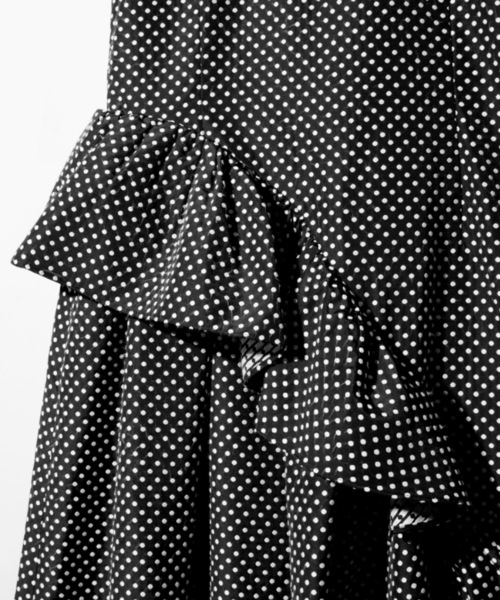 ROSY LUCE ワンピース ジャガードフリルドレス : ZOZOTOWN Yahoo
