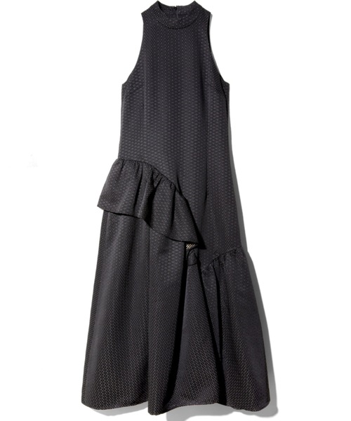 ROSY LUCE ワンピース ジャガードフリルドレス : ZOZOTOWN Yahoo!店