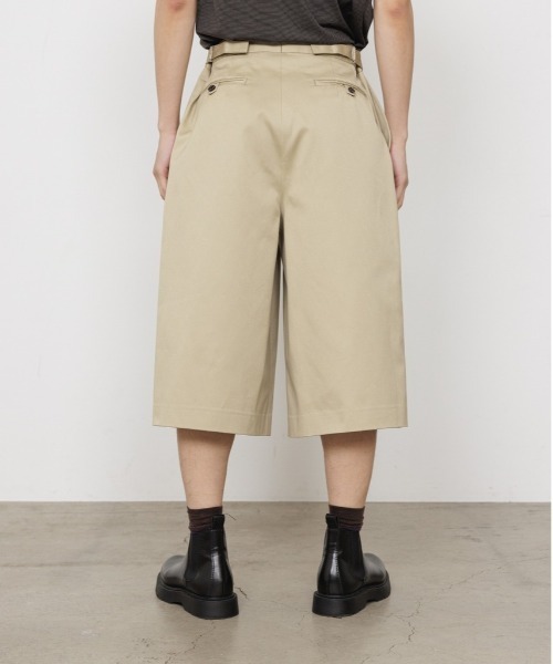marka スラックス TWO TUCK CROPPED TROUSERS メンズ : ZOZOTOWN