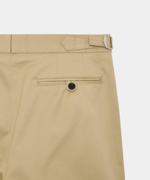 marka（マーカ） スラックス TWO TUCK CROPPED TROUSERS メンズ