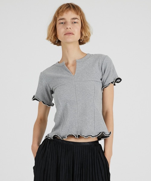PRANK PROJECT チェーンヘムトップ / Chain Hem Top レディース