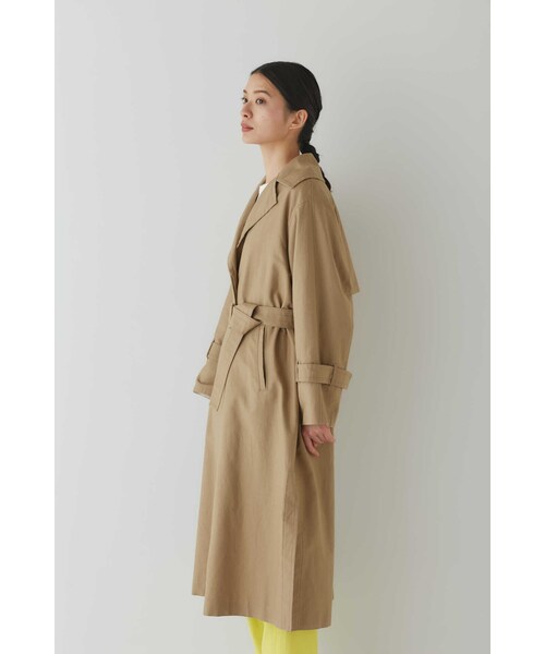 「human woman」 トレンチコート MEDIUM ベージュ レディース
