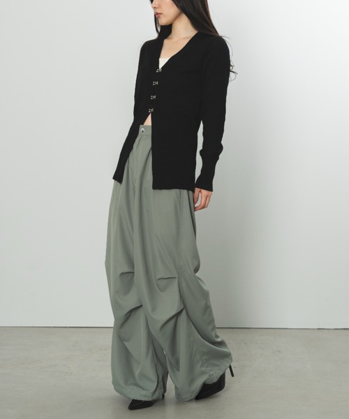 senee SENEE カーディガン　セニー cropped sheer cardigan（クロップドシアーカーディガン