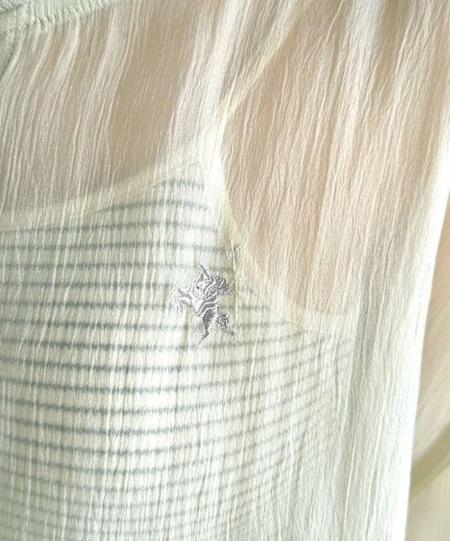 「classicalelf」 ジップアップブルゾン SMALL グリーン レディース_画像9