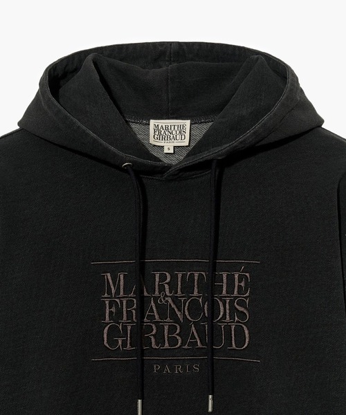 MARITHE + FRANCOIS GIRBAUD パーカー CLASSIC LOGO DYEING