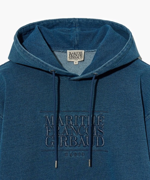 Marithe + Francois Girbaud クラシックロゴ パーカー MARITHE + FRANCOIS GIRBAUD パーカー CLASSIC LOGO HOODIE