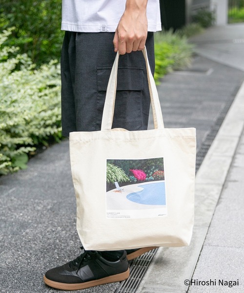 GLOBAL WORK（グローバルワーク） トートバッグ 永井博コラボ/トート