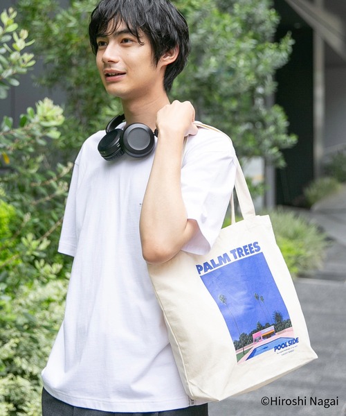 GLOBAL WORK（グローバルワーク） トートバッグ 永井博コラボ/トート