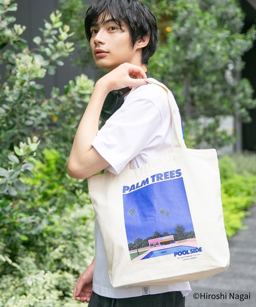 GLOBAL WORK（グローバルワーク） トートバッグ 永井博コラボ/トート