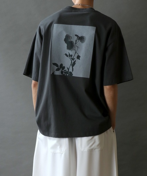 SITRY（シトリー） tシャツ Vintage Like Flower Print T-Shirt