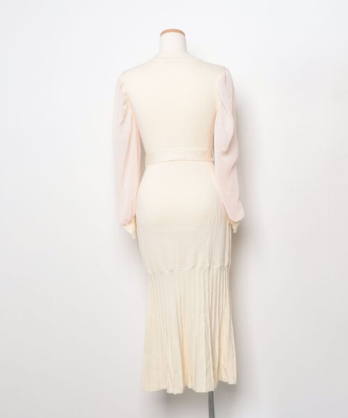 「dazzlin」 ニットワンピース FREE アイボリー レディース_画像2