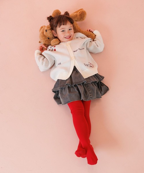 GLOBAL WORK（グローバルワーク） スカート デニムフリルスカート/T