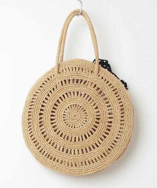 「MAISON N.H PARIS」 かごバッグ「Traditional Weatherwearコラボ」 - ベージュ レディース_画像2