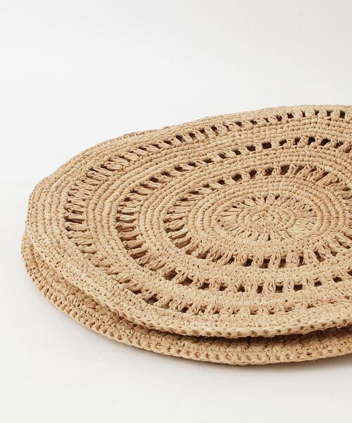 「MAISON N.H PARIS」 かごバッグ「Traditional Weatherwearコラボ」 - ベージュ レディース_画像3