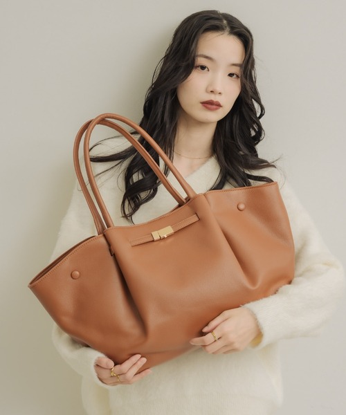 NEUNA（ヌナ） トートバッグ ベルテッドラージバッグ レディース