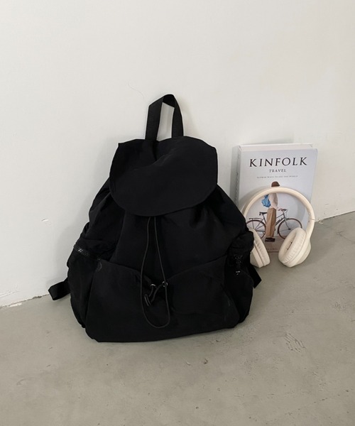 CLEA デイバック リュック 「大容量」ドロストナイロンバックパック