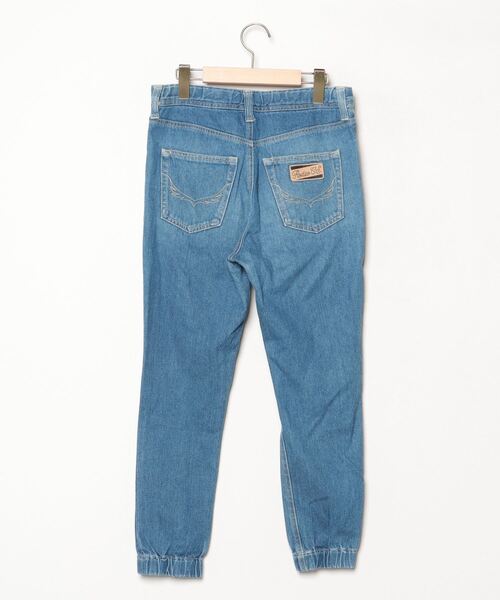 [Rodeo Crowns] обработка Denim брюки SMALL голубой женский 