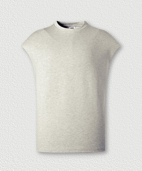 「CORPUS TOKYO」 ノースリーブトップス 2 オートミール メンズ_画像7