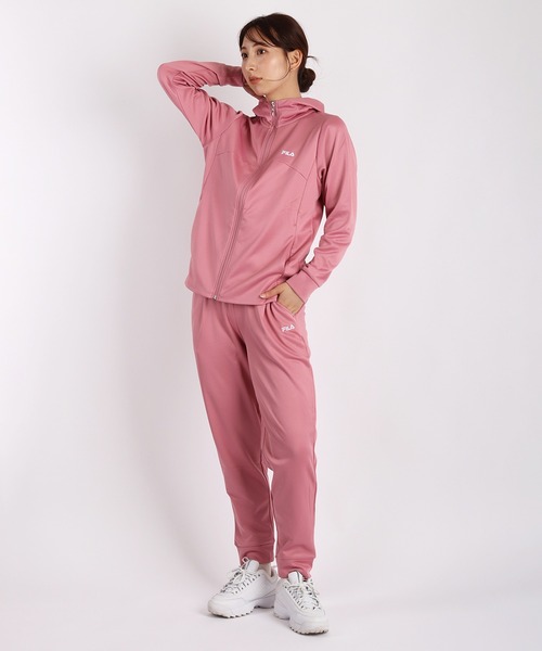 FILA（フィラ） パジャマ ルームウェア レディース 裏起毛 ジャージ