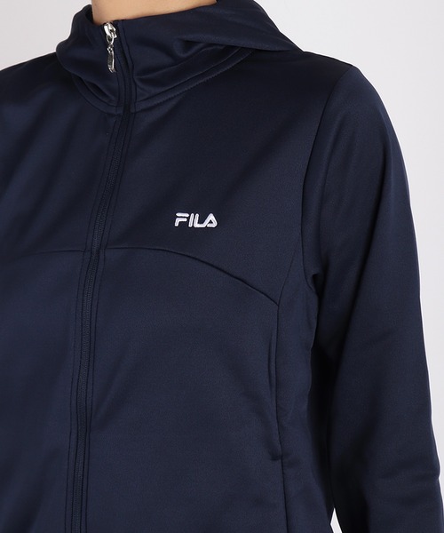 FILA パジャマ ルームウェア レディース 裏起毛 ジャージ 上下