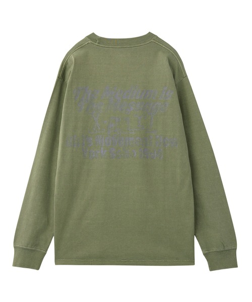 X-girl（エックスガール） tシャツ GRUNGE LOGO FADED L/S TEE