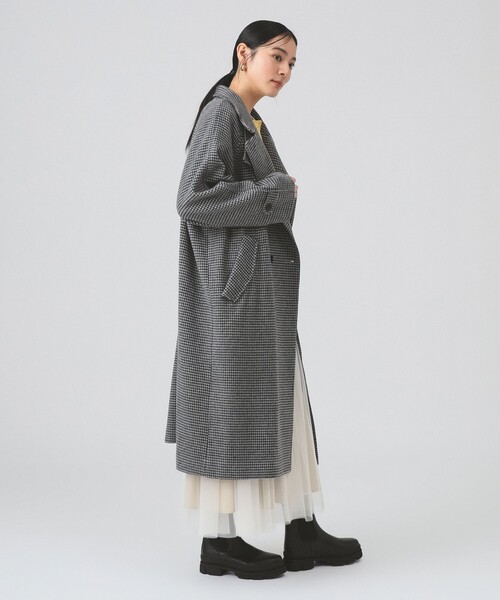 Ray BEAMS（レイ ビームス） コート アウター スタンドカラー ダブル