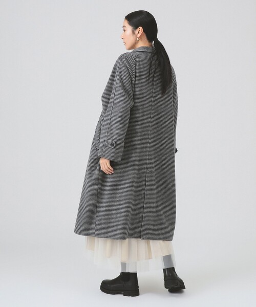 Ray BEAMS（レイ ビームス） コート アウター スタンドカラー ダブル