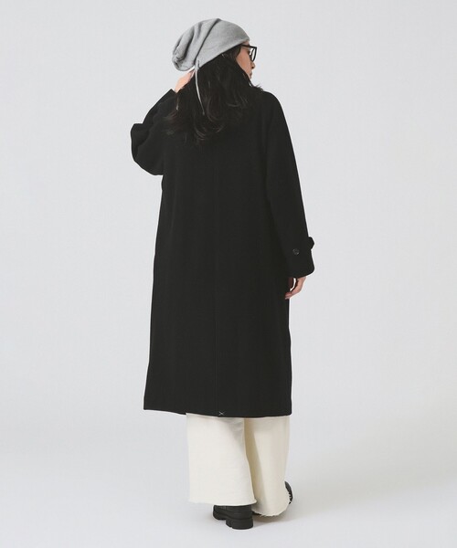 Ray BEAMS（レイ ビームス） コート アウター スタンドカラー ダブル