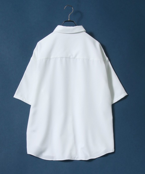 「ANPAS」 半袖シャツ L セージグリーン メンズ_画像2