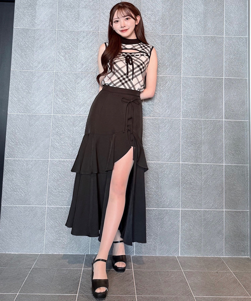 「NOMAE」 ノースリーブニット FREE ブラック系その他 レディース_画像7