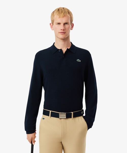 LACOSTE（ラコステ） セーター ニット ミニマルゴルフポロニットシャツ