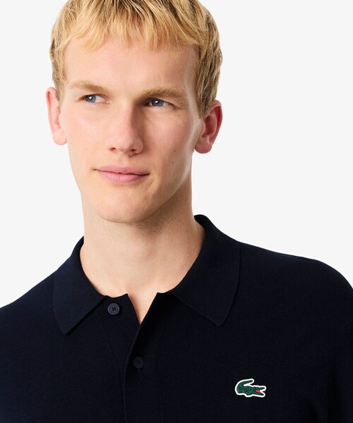 LACOSTE（ラコステ） セーター ニット ミニマルゴルフポロニットシャツ