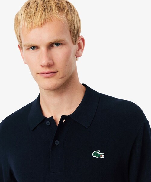 LACOSTE（ラコステ） セーター ニット ミニマルゴルフポロニットシャツ