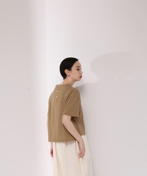 「conges payes ADIEU TRISTESSE」 半袖カットソー FREE ベージュ レディース_画像3