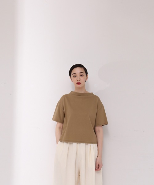 「conges payes ADIEU TRISTESSE」 半袖カットソー FREE ベージュ レディース_画像4