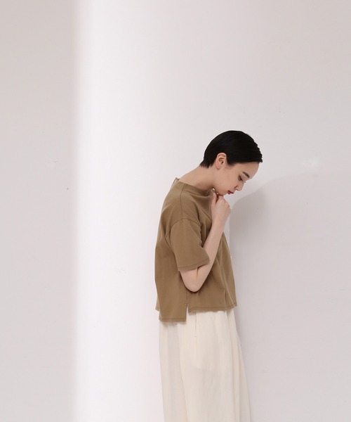 「conges payes ADIEU TRISTESSE」 半袖カットソー FREE ベージュ レディース_画像5