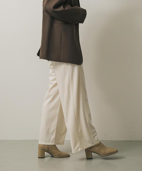 SENSE OF PLACE by URBAN RESEARCH パンツ ソフトコーデュロイパンツ