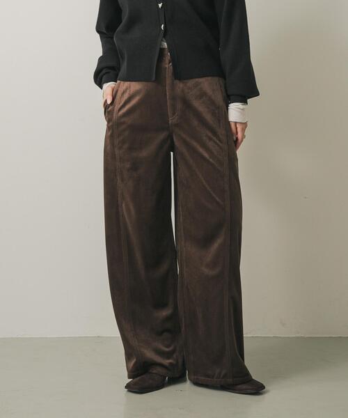 SENSE OF PLACE by URBAN RESEARCH パンツ ソフトコーデュロイパンツ