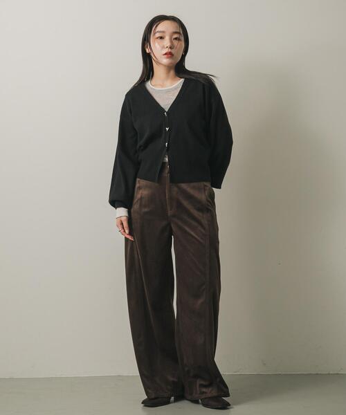 SENSE OF PLACE by URBAN RESEARCH パンツ ソフトコーデュロイパンツ