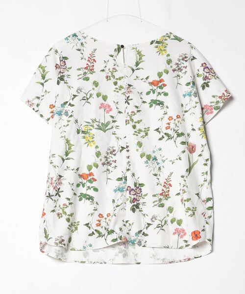 「UNTITLED」 半袖ブラウス 44 グリーン レディース_画像2